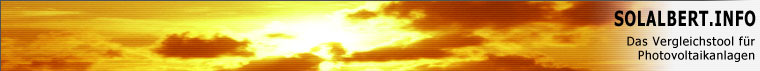 SOLALBERT.INFO - Das Vergleichstool fr Photovoltaikanlagen